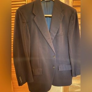 Men’s navy blue cashmere blazer.   Polo by Ralph Lauren